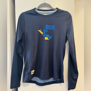 Tracksmith Boston Marathon Long Sleeve Running Top GUC